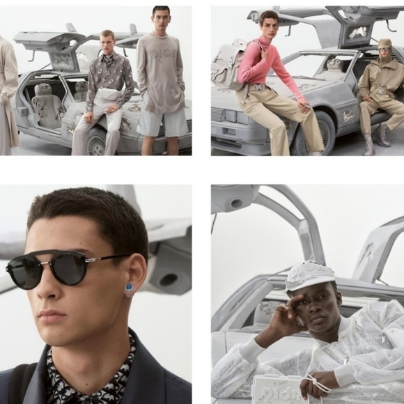 UNISEX DIOR FUTURISTIC HAVANA MIRROR SUNGLASSES 🔥 - Picture 11 of 11